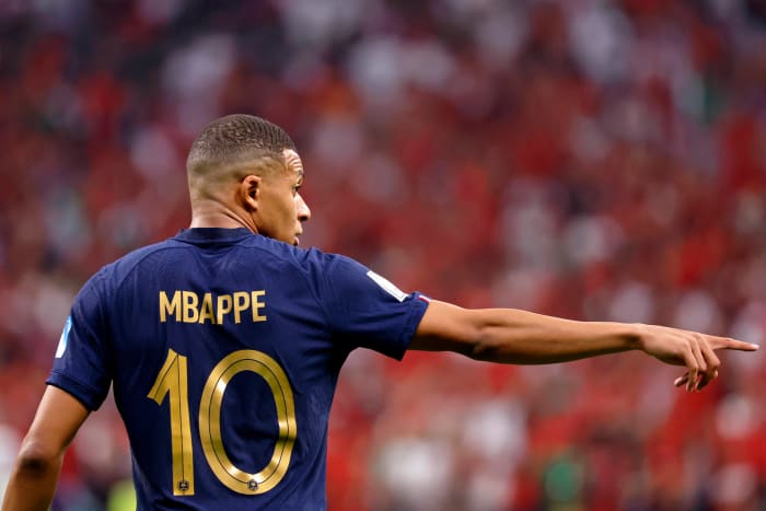 France’s Kyllian Mbappe
